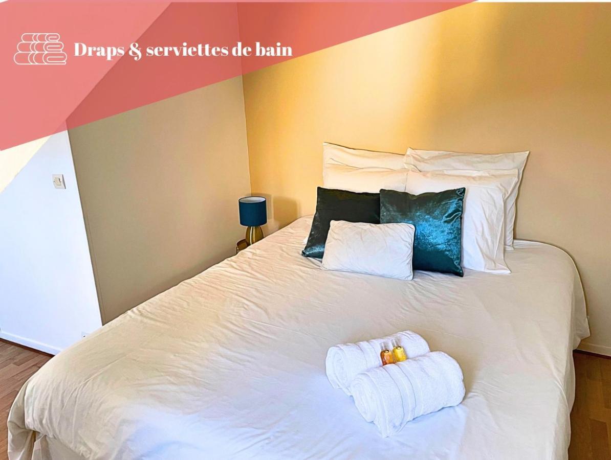Appart Cosy Renove Avec Ac Hypercentre Nemours Exterior foto